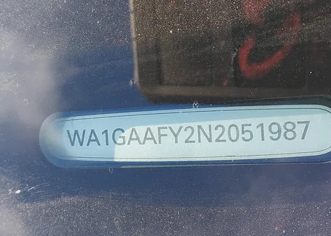 WA1GAAFY2N2051987